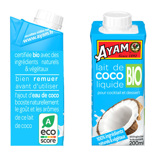 Leche de Coco Ecológica 200ml